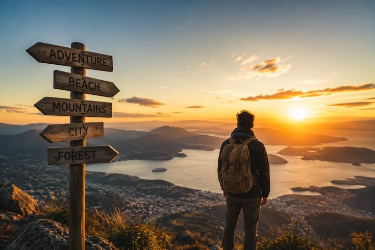 Beautiful travel destination